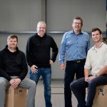 Holger Heusinger und Christian Schenk (beide Sprintis) sowie Jochen Fürchtenicht und Simon Fürchtenicht.