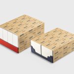 Der paperS von Hugo Beck verpackt Produkte im Tray oder ohne Tray in Kraftpapier mit Überlappung und optimierter Heißleim-Verklebung, wodurch eine feste und stabile Verpackung entsteht.