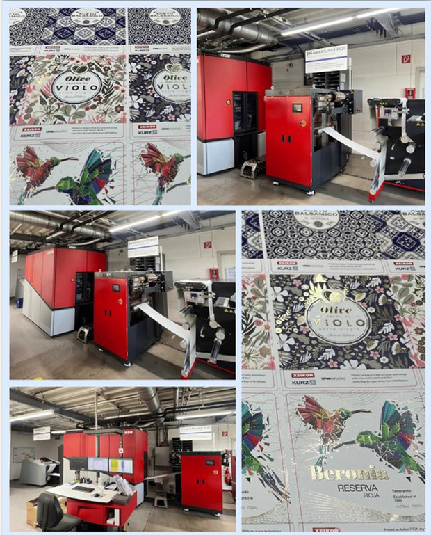 Mit dem neuen System von Xeikon und Leonhard Kurz sollen sich für Mail Druck + Medien neue Möglichkeiten in der digitalen Etikettenveredelung ergeben.