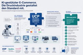 IOP, BVDM und Intergraf entwickeln gemeinsam einen Branchenstandard für Googles Universal Commerce Protocol (UCP).