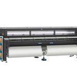 m Zentrum des Messeauftritts steht der Großformatdrucker HP Latex FS70 W.