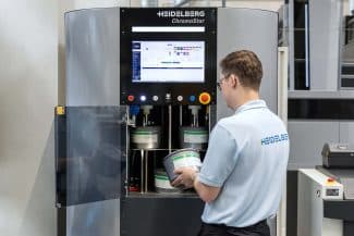 Das neue Farbdosiersystem ChromaStar S steht bereits im „Home of Print“ am Standort Wiesloch-Walldorf für Kundenvorführungen bereit.