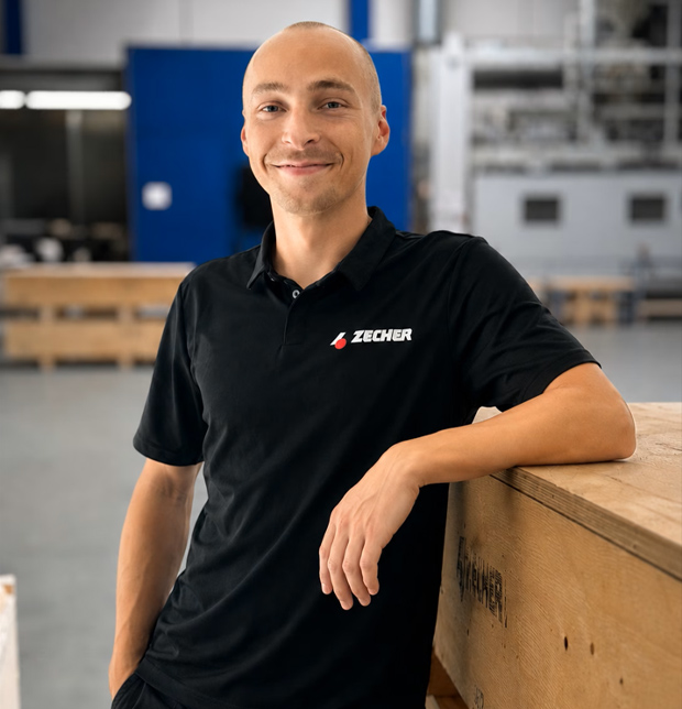 Fabian Jünkering, neuer Key Account und Area Sales Manager für die Märkte Spanien, Portugal und Italien beim Rasterwalzen-Hersteller Zecher