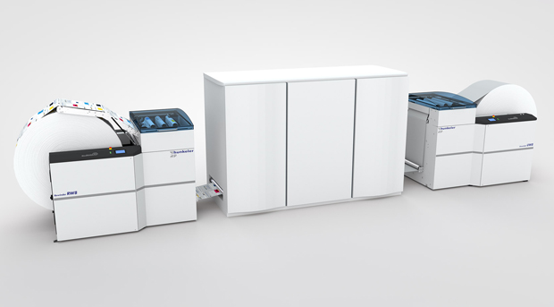 Printfinishing: Hunkeler bietet differenzierte Konfigurationen für die Produktion von Rolle-zu-Rolle auf Endlos-Digitaldrucksystemen