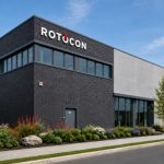 Etikettendruck: die neue Europazentrale von Rotocon mit Demozentrum am Kornkamp in Ahrensburg