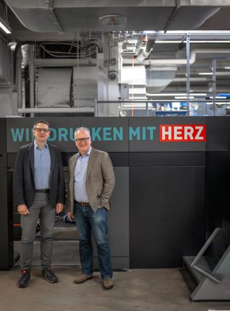 Jürgen Winkler (links) wird Geschäftsführer bei Schleunungdruck neben Ulrich Stetter.
